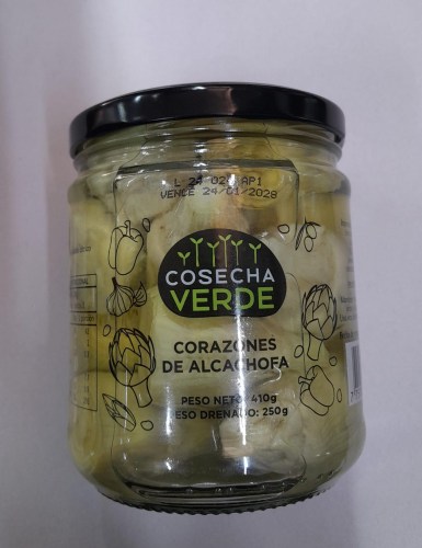 corazones alcachofa 410g